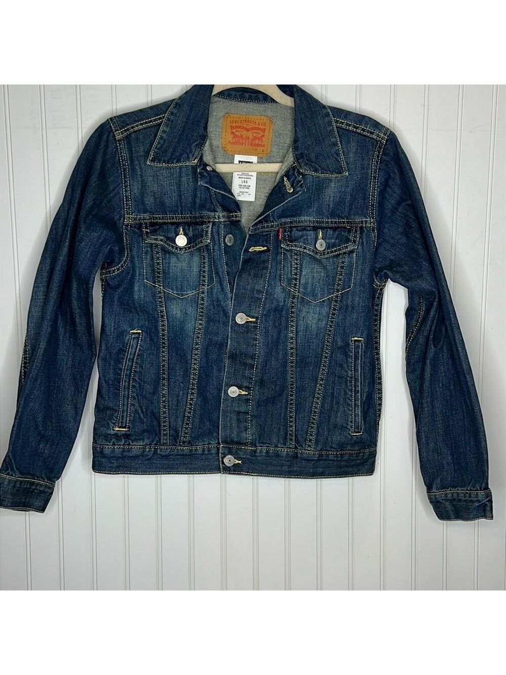 Levi’s Denim Girls Jacket Size Large 12-13 years